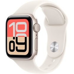 Apple Watch SE 3 GPS - 40 mm - Caja de aluminio Starlight - Correa dep