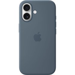 APPLE iPhone 17 - Siliconen hoesje met MagSafe - Ankerblauw