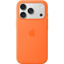 APPLE iPhone 17 Pro - Coque en silicone avec MagSafe - Orange