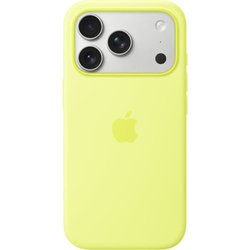 Funda de silicona para Apple iPhone 17 Pro con MagSafe - Amarillo neón