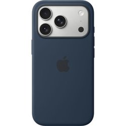 APPLE iPhone 17 Pro - Custodia in silicone con MagSafe - Mezzanotte