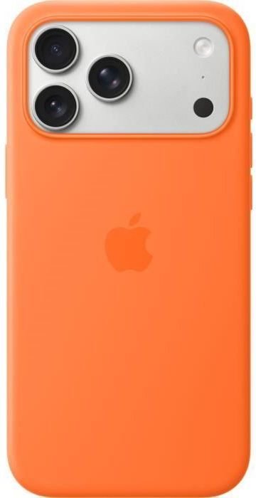 APPLE iPhone 17 Pro Max - Coque en silicone avec MagSafe - Orange