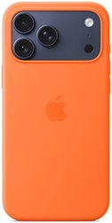 APPLE iPhone 17 Pro Max - Coque en silicone avec MagSafe - Orange