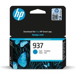 HP 937 Genuine Cyan Ink Cartridge