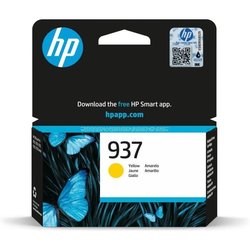 HP 937 Cartouche d encre jaune authentique (4S6W4NE) pour HP OfficeJet