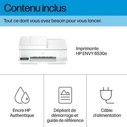 Stampante multifunzione a getto d inchiostro a colori HP Envy 6530e