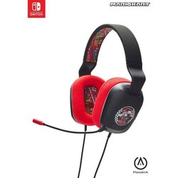 Bekabelde stereoheadset - POWER A - Nintendo Switch - Mario Kart