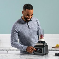 NINJA BN750EU - 2 in 1 Mixer - 2.1 L Schüssel - 700ml Becher - 1200 W 