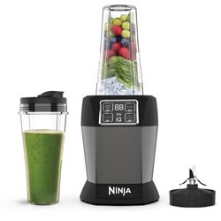 Licuadora - NINJA - BN495EU - 1000 W - 2 x 700 ml - Gris Negro
