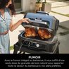Barbacoa eléctrica con ahumador y termosonda - NINJA - Woodfire Pro Co