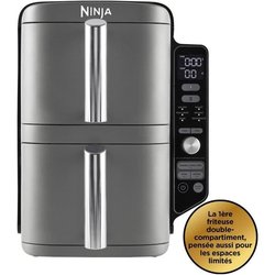 NINJA Foodi ölfreie Fritteuse  Double Stack SL400EU  9,5 l  2 unabh