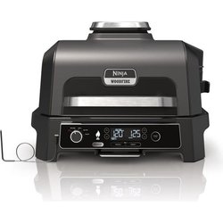 Electric barbecue and smoker with thermometer - NINJA - Woodfire Pro X