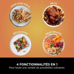 Friggitrice senza olio - NINJA - AF140EU - PRO - 4,7 L - 28,5 x 36 x 2