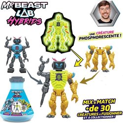 2er-Pack Figuren  MRBEAST LAB  Mix & Match  Zufälliges Modell + Hal