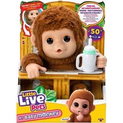My Baby Monkey - MOOSE TOYS - LITTLE LIVE PETS - Mono interactivo con 
