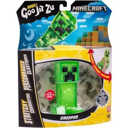 Figura elastica - GOO JIT ZU - Minecraft Creeper - 11 cm - Texture ela