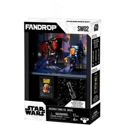 Figurina - FANDROP x STAR WARS - Darth Maul vs Ahsoka - Vetrina con sc