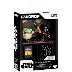 Figurina - FANDROP x STAR WARS - Mandalorian & Grogu - Vetrina con sce