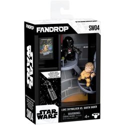 Figurina - FANDROP x STAR WARS - Luke vs Darth Vader - Vetrina con sce