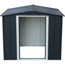 Gartenhaus - Metall - DURAMAX - 2,47 m² - 0,33 mm - Anthrazit - DUECO6