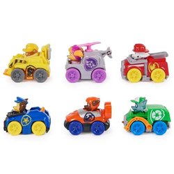 SPIN MASTER PACK 6 RACERS PUP SQUAD Patrulla Canina