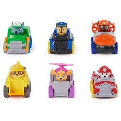 SPIN MASTER PACK 6 RACERS PUP SQUAD Patrulla Canina