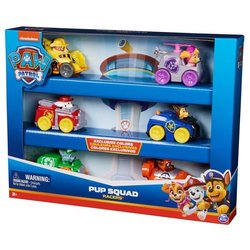 SPIN MASTER PACK 6 RACERS PUP SQUAD Patrulla Canina