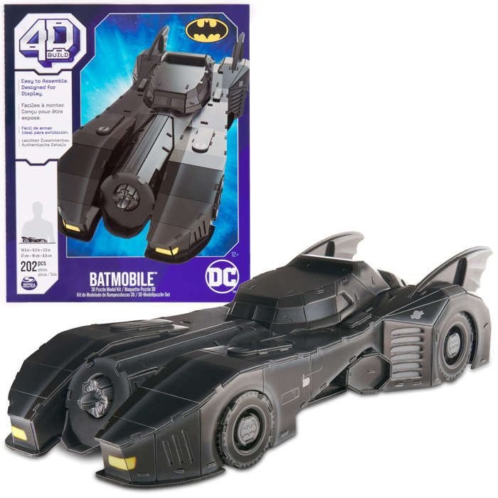 SPIN MASTER BATMOBILE BATMAN DC 4D-build