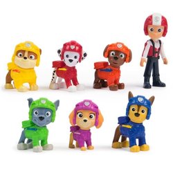 SPIN MASTER MULTIPACK DE 7 FIGURAS DE RESCATE AÉREO PAW Patrol