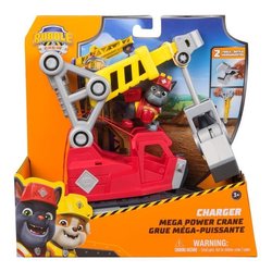 Ruben & Compagnie - Figurine Charlie + véhicule grue - des 4 ans - La 