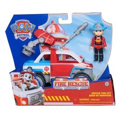 Paw Patrol  Ryder-Figur + Fahrzeug  Ab 3 Jahren  Feuerwehr  Paw Pa