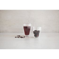 6er-Set Thermogläser - BODUM - Titlis - Doppelwandig - 0,35 l - Transp