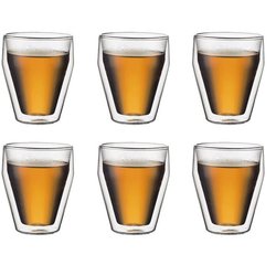 Juego de 6 vasos térmicos - BODUM - Titlis - Doble pared - 0,25 l - Tr