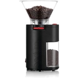 BODUM - BISTRO Elektrische koffiemolen, roestvrijstalen slijpschijf, 1