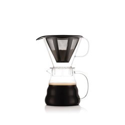 Macchina da caffè MELIOR, filtro permanente in acciaio inox, 5 tazze, 