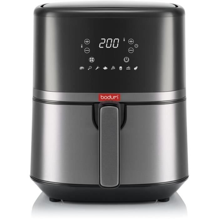 Friggitrice senza olio - BODUM - 4,5 L - 1500 W - Nera