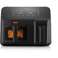 Freidora sin aceite - BODUM - Doble compartimento 3,2L y 5,1L - 2700 W