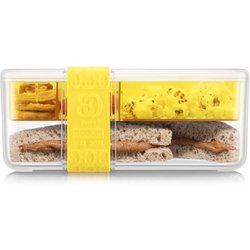 Lunch box a scomparti - BODUM - Bistro - Posate - Limone - Giallo Pand