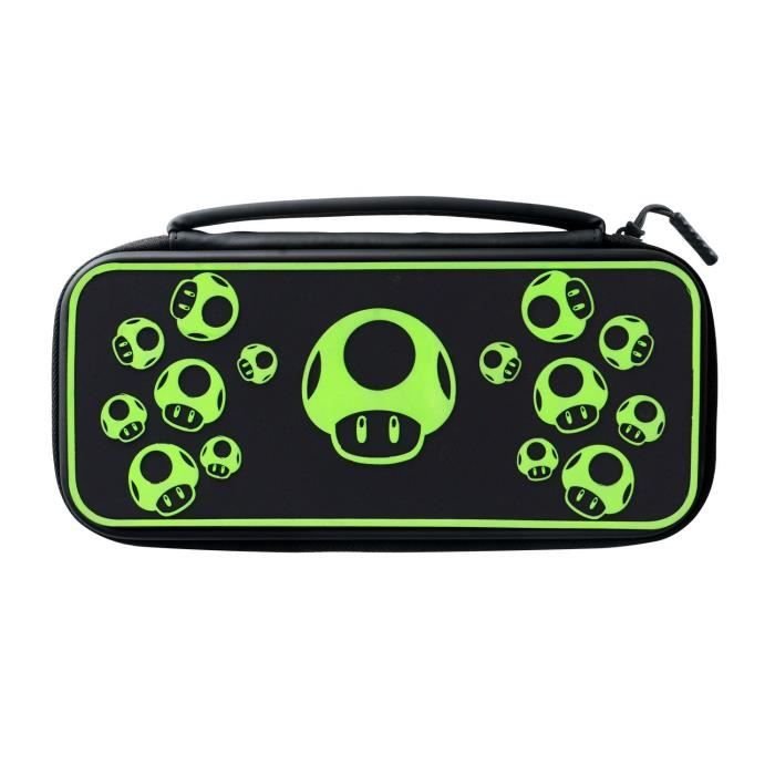 Tragetasche - PDP - 1 UP Glow In The Dark - Nintendo Switch - Schwarz