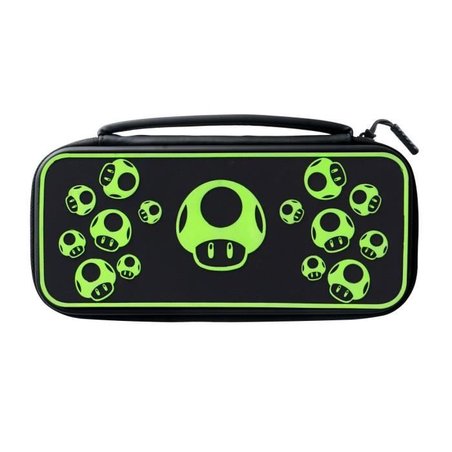 Tragetasche - PDP - 1 UP Glow In The Dark - Nintendo Switch - Schwarz