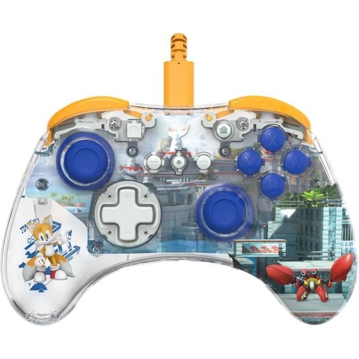 Mando con cable para Nintendo Switch - PDP - Realmz Tails - Iluminaci