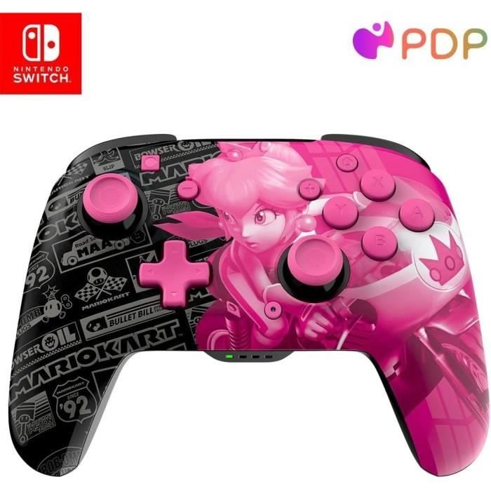 PDP - Mando inalámbrico Glow para Nintendo Switch y Switch OLED - Gran
