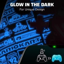 PDP - Mando inalámbrico Glow para Nintendo Switch y Switch OLED - Gran