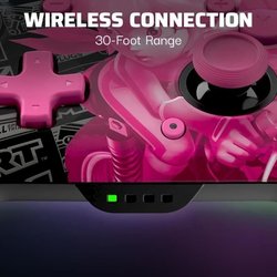 PDP - Controller wireless Glow per Nintendo Switch e Switch OLED - Gra