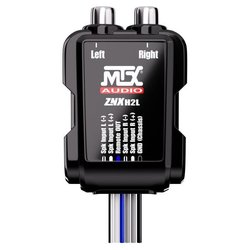 Adaptateur - MTX AUDIO - Câbles HP vers RCA 8V - Sortie Remote