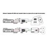 Adapter - MTX AUDIO - Luidspreker naar RCA 8V-kabels - "Remote" uitgan