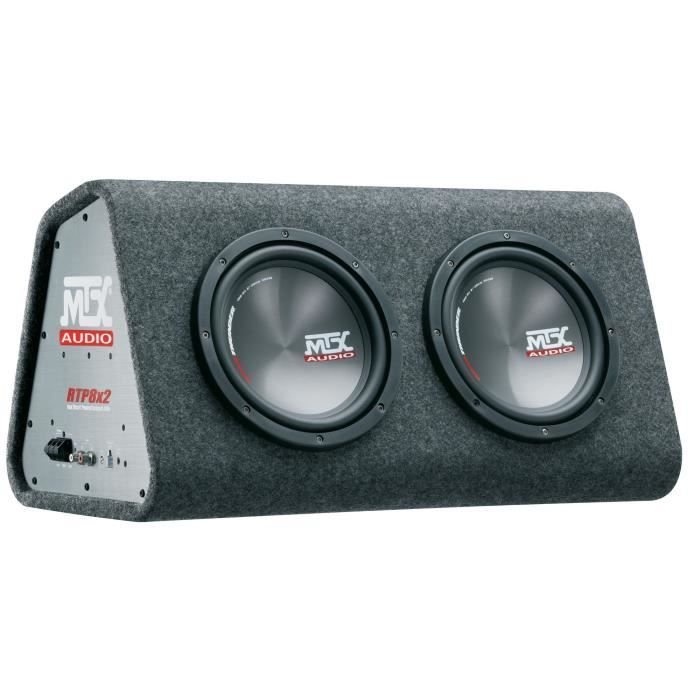 Subwoofer - MTX AUDIO - Reflex activo con dos subwoofers de 20 cm - Am