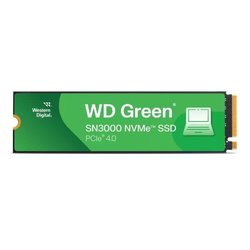WESTERN DIGITAL - WDS200T4G0E - Interne SSD - Grün - SN3000 - NVMe - 2