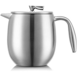 Cafetera de prensa francesa - BODUM - Columbia - Doble pared - 4 tazas