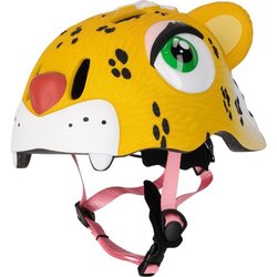 Casco da bici - CRAZY SAFETY - Leopardo - Taglia S (49-55 cm)